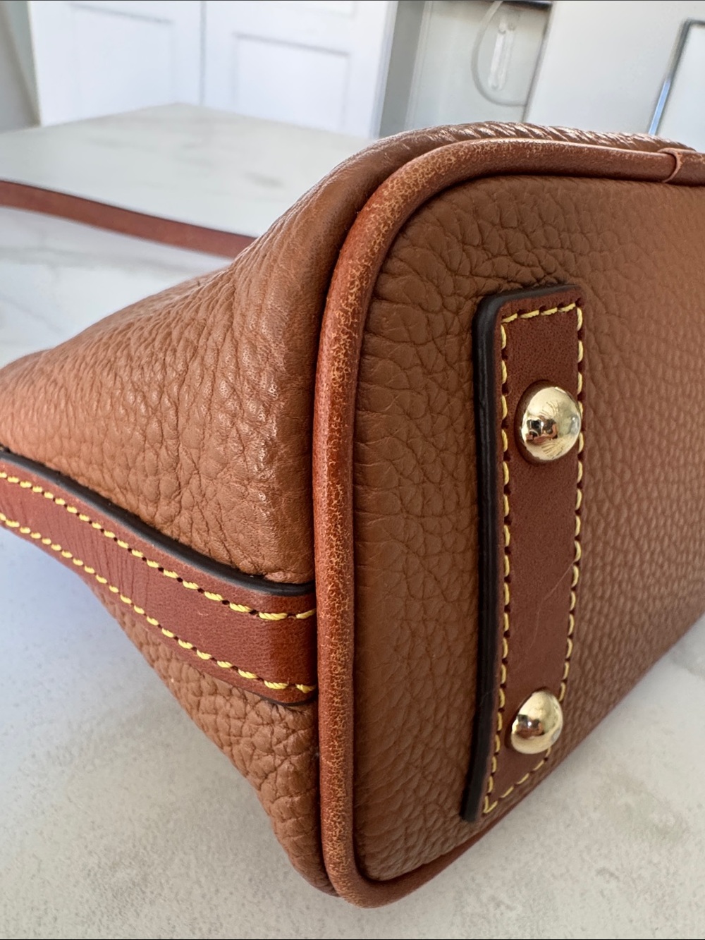 Dooney & Bourke Pebble Grain Mini Domed Crossbody - Picture 6 of 9